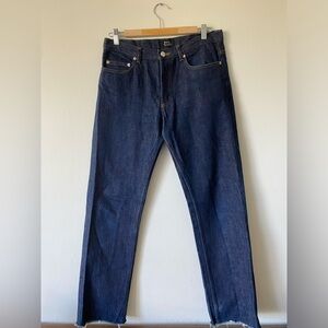 APC Japanese Selvedge Straight Leg Jeans